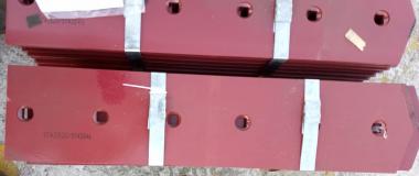 Нож боковой 9743820 / 9743846 (880x203x25) Liebherr PR-734XL (27MnTiB)