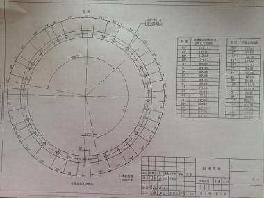 Круг поворотный Doosan DX225-7 (92T,внеш.: d1327, отв.36, внутр.:d1082, отв.36, h110) 109-00162А