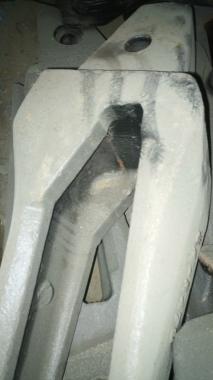 Адаптер Hyundai (R470) 70мм (косая кромка) 66NB-31320