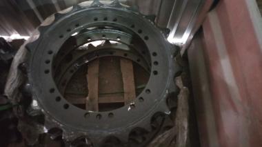 Ведущее колесо (звездочка) (24/21T/450) P=216 Hyundai R360LC-7 81EH-10012 / 81EH-10013