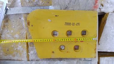 Нож угловой левый 5 отв. 25мм (SD16/D65) 16Y-81-00002 / 14Х-71-11330/ 144-70-11251