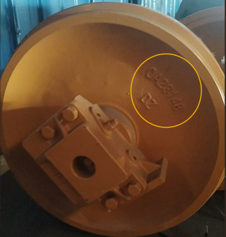 Колесо направляющее (d=72см, Shehwa TY165) OA23148 / OA23155 фото 4