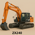001 Запасные части Hitachi ZX240