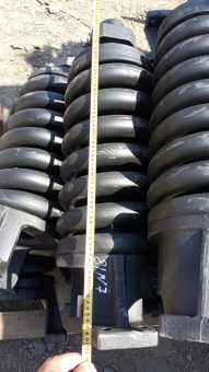 Натяжное устройство гусеницы в сборе Hyundai R250 (короткий) 81N7-14010 фото 2