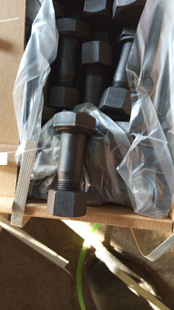 Болт+гайка сегмента (CAT D9) М22х14Gх75 7T1248+7H3609 поступление 04 03 2025 CQC фото 2