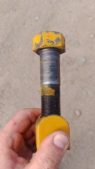 Болт/гайка башмачные М25х14Gх90 (D9N/R/T, PR-764) 6T2638/7G0343 (с разборки)