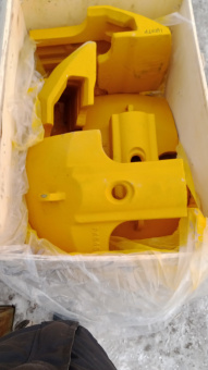 Защита LS475-1950J кромки ковша центральная Komatsu PC-3000 фото 3
