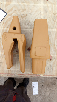 Адаптер CAT (J550) 6I6554 центральный (60мм, косая кромка)